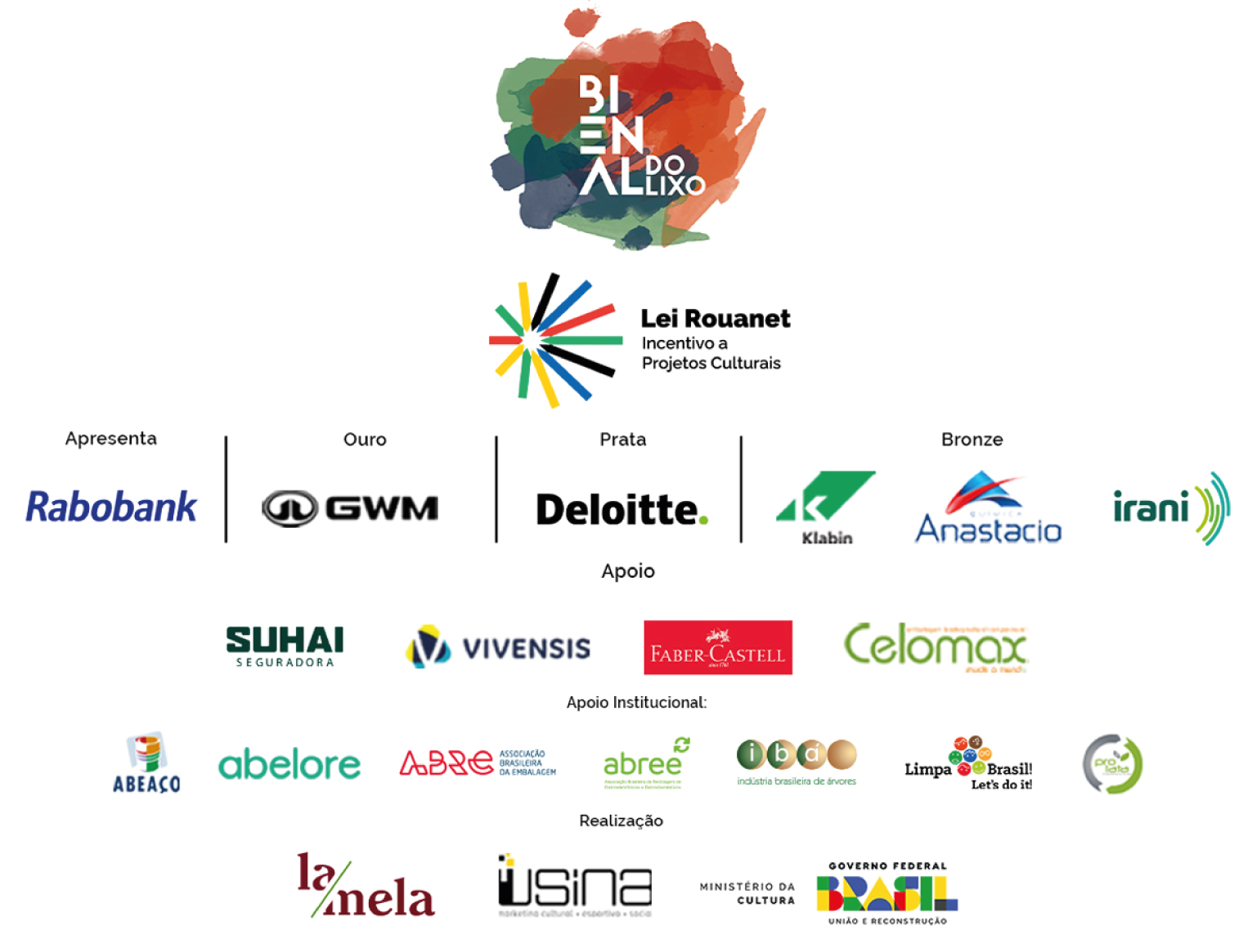 GRID - PATROCINADORES DA BIENAL DO LIXO 2025